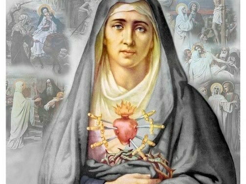 تساعية مريم سيدة الأوجاع أو سيدة الأحزان – ١٥ أيلول 