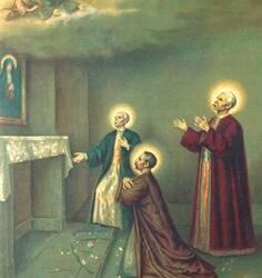 بشرى ميلاد 2022: قداسة البابا فرنسيس يعلن الطوباويين الشهداء الاخوة المسابكيين الثلاثة بين القديسين – عن البطريكية المارونية