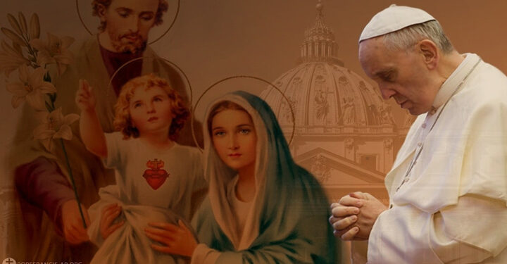 صلاة البابا فرنسيس إلى العائلة المقدسة