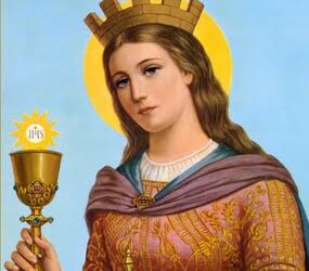 صلاة للقديسة بربارة.