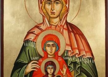 أيقونة نادرة للقديسة العذراء مريم تحمل مخلص العالم – الايقونة وشرحها