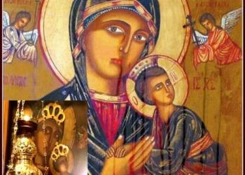 أيقونة العذراء الطاهرة الدامعة – تاريخ الايقونة