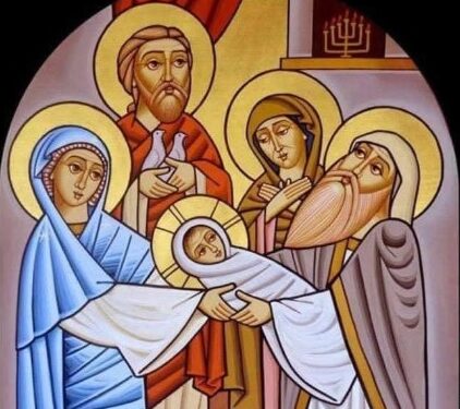 قداس عيد دخول المسيح الى الهيكل في 2 شباط – تبريك الشموع – زمن الدنح – طقس ماروني