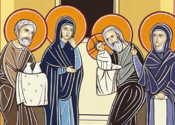 قداس عيد دخول المسيح الى الهيكل في 2 شباط – تبريك الشموع – زمن الدنح – طقس ماروني