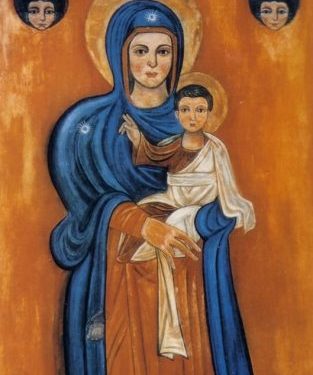 أيقونة سيدة إيليج من القرن العاشر للميلاد – الايقونة وشرحها