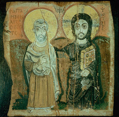 السيد المسيح – أيقونة باويط – 1 – الايقونة وشرحها