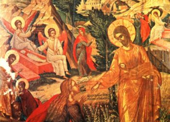 أيقونة أحداث القيامة – الايقونة وشرحها