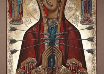 أيقونة عذراء السبعة سيوف – الايقونة وشرحها