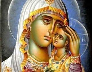 أيقونة “العذراء الكَرمة” – الايقونة وشرحها