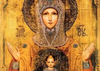 أيقونة والدة الإله “الرّمز” (روسية) – تاريخ الايقونة