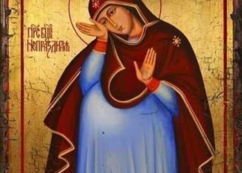 أيقونة العذراء الحامل (جورجيا) – تاريخ الأيقونة