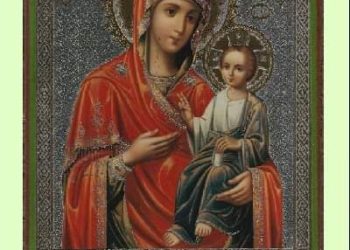 أيقونة العذراء الإيفيرية – تاريخ الايقونة