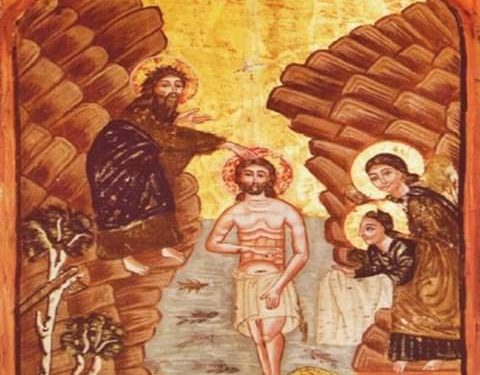 أيقونة أثرية لمعمودية المسيح (أرمينية) – تاريخ الايقونة