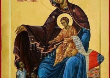 أيقونة والدة الله أم اليتيم (بيزنطية أفريقية) – الايقونة وشرحها