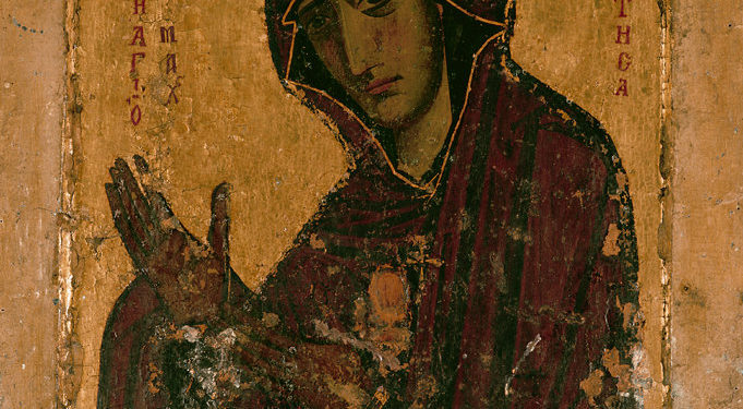 الأيقونة القبرصية لوالدة الإله الأقدس – تاريخ الايقونة