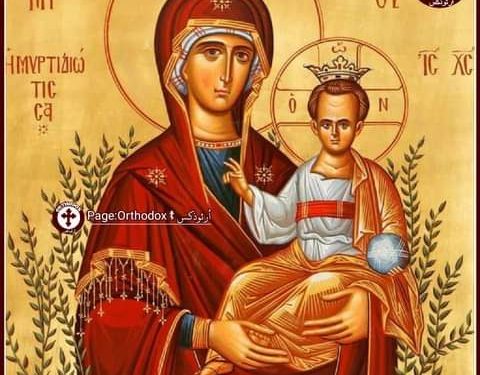 أيقونة والدة الإله العجائبيّة«Γραβαλλιώτισσα» – تاريخ الايقونة