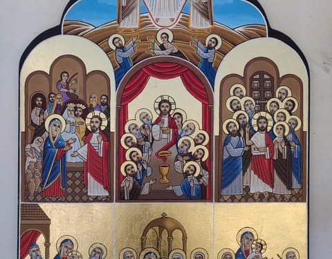 أيقونة الأعياد السيدية السبعة الصغرى – الايقونة وشرحها