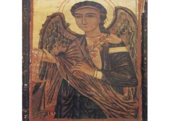 أيقونة قديمة للملاك جبرائيل (قبطية – أرمينية) – تاريخ الايقونة