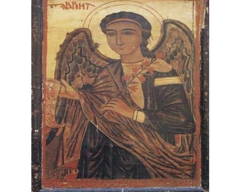 أيقونة قديمة للملاك جبرائيل (قبطية – أرمينية) – تاريخ الايقونة