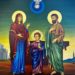 أيقونة العائلة المقدّسة للمشيئة الإلهية – الايقونة وشرحها
