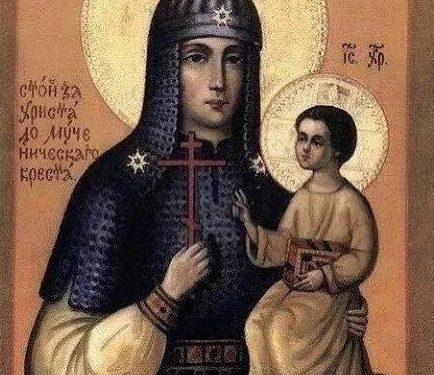 أيقونة “الجندية المحامية” – تاريخ الايقونة