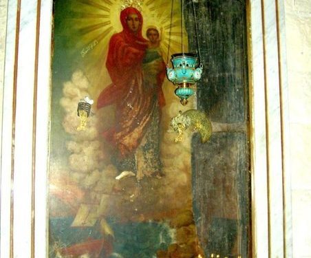 أيقونة سيّدة النورية (بيزنطية) – تاريخ الايقونة