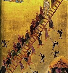 أيقونة سلم الصعود الإلهي – الايقونة وشرحها