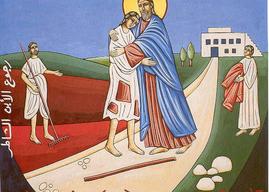 أيقونة الإبن الشاطر (مارونية) – الايقونة وشرحها