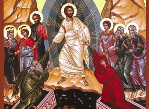 أيقونة القيامة – الايقونة وشرحها