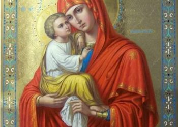 أيقونة والدة الإله “البصمة” في بوشايف “Pochaev” – تاريخ الايقونة