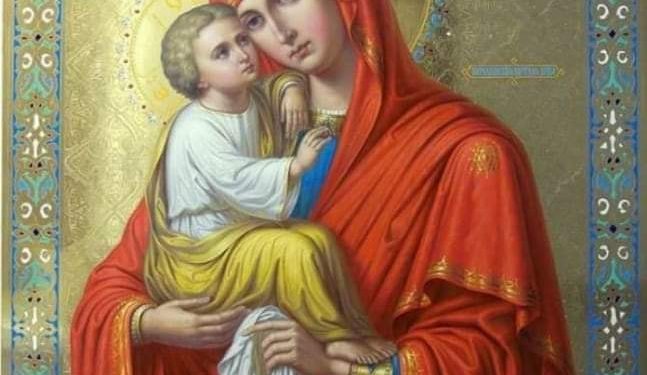 أيقونة والدة الإله “البصمة” في بوشايف “Pochaev” – تاريخ الايقونة