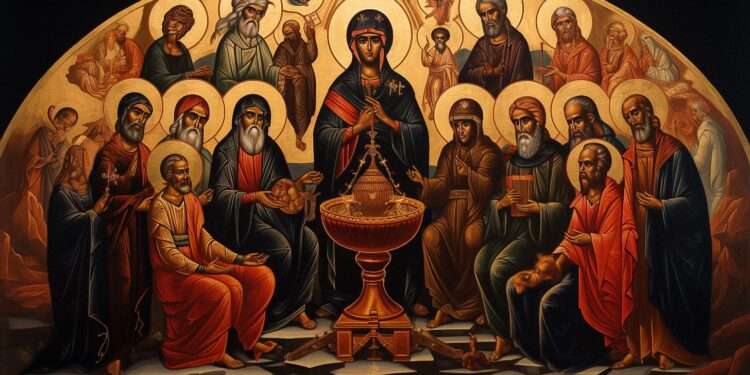 أحد العنصرة – صلاة السّحر , القدّاس الإلهيّ وصلاة السّجدة 