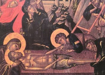 خدمة جنّاز المسيح (مساء الجمعة العظيم المقدّس) مطرانية طرابلس للروم الأرثوذكس – طقس بيزنطي شرقي