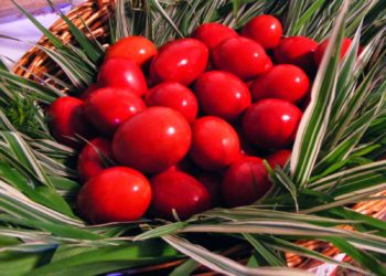 بيض العيد في التقليد الشرقي