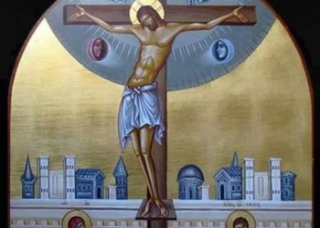 أيقونة المصلوب – الايقونة وشرحها