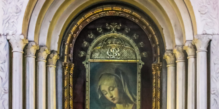 أيقونة سيدة النجاة 1834م – تاريخ الأيقونة