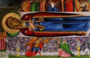 أيقونة الرّقاد العجائبية في كنيسة سيّدة الزلزلة العجائبية في زحلة – تاريخ الايقونة