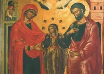 أيقونة “العذراء النابتة من أصل يسّى” – الايقونة وشرحها