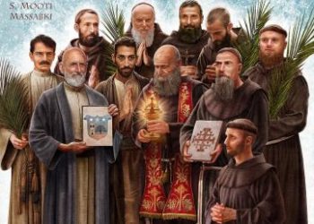 شهداء دمشق – لوحة الاحتفال بإعلان القداسة – الايقونة وشرحها