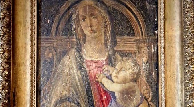 لوحة العذراء والطفل (Madonna and Child) لفنان عصر النهضة ساندرو بوتيتشيلي – تاريخ الايقونة