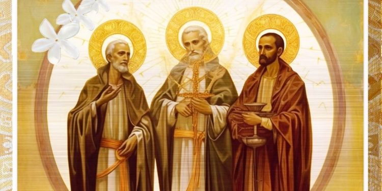 حياة الإخوة الثلاثة القديسين الشهداء فرنسيس وعبد المعطي ورفائيل مسابكي – بإشراف المطران الياس سليمان