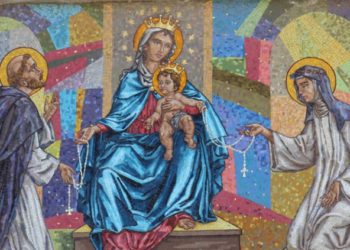 تأمل و صلاة لسيدة الوردية المقدسة