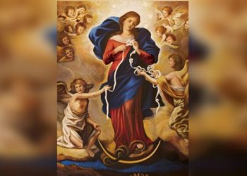 لوحة العذراء التي تحلّ العُقَد – تاريخ الايقونة وشرحها