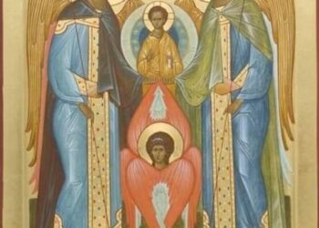 الملائكة في الفن الكنسي – الايقونة وشرحها
