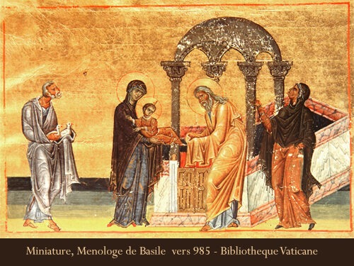 أيقونة دخول السيّد المسيح إلى الهيكل