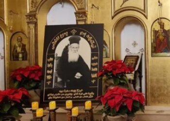 المطران ابراهيم بمناسبة احياء ذكرى اعلان الاب بشارة ابو مراد مكرماً: القديس هو كنيسة مصغرة يلجأ اليها الناس