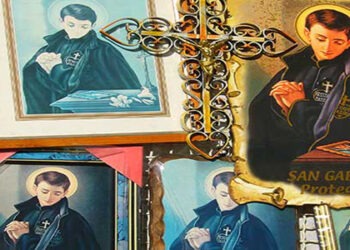 تساعية + طلبة القديس غابريال لسيّدة الأوجاع (من كتاب: هذا هو ابنكِ، سيرة حياة القديس غابريال لسيّدة الأوجاع)