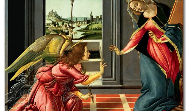 العذراء مريم بين البشارة وحب الثالوث