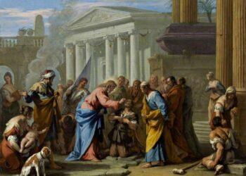 تأمل أحد شفاء الأعمى