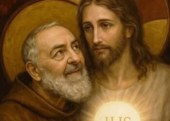 الرّبُّ يسوع يظهر إلى القديس بيو، ويشكو له ألم قلبه (كتاب: رسائل البادري بيو الكبوشي، من مرشديه الروحيّين وإليهم)